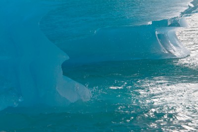 Blue Glacier Ice, Alaska