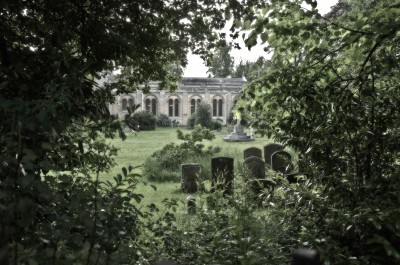 Churchyard and Gravestones, Oxford, England