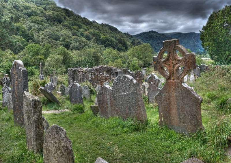 Glendalough Cemetery, Ireland - Betty Sederquist Photography