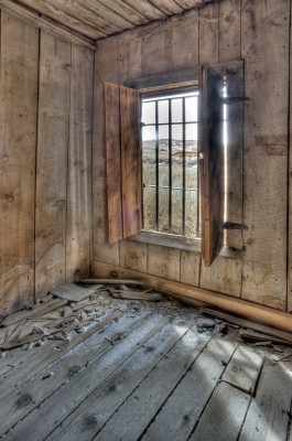 Jailhouse Window in Winter, Bodie