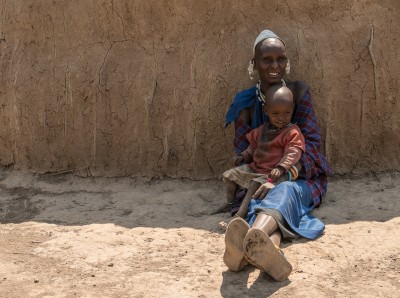 Maasai Mother and Child Tanzania