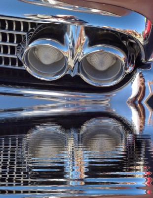 Headlight "Reflection," Old Car