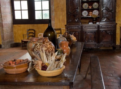 Eighteenth Century Kitchen, Castle in Burgundy