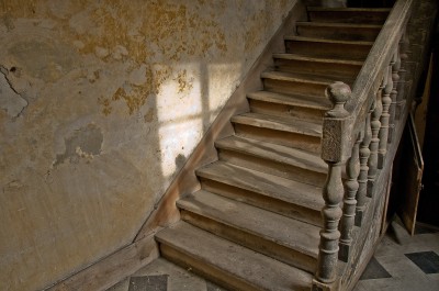 Seventeenth Century Stairs, Louhans, Burgundy, France
