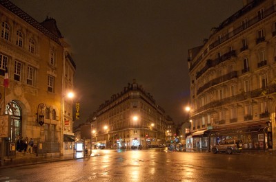 Sorbonne Area at Night, Paris