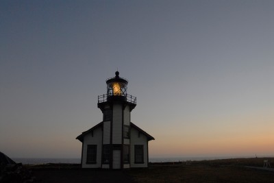 Point Cabrillo Lighthouse at Sunset