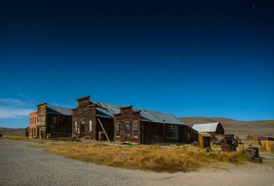 Bodie and Star Trails