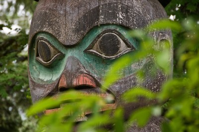 Totem Pole and Shallow Depth of Field