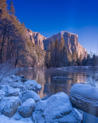 Valley View in Winter, Yosemite