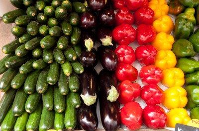 Vegetables in a Paris Street Market